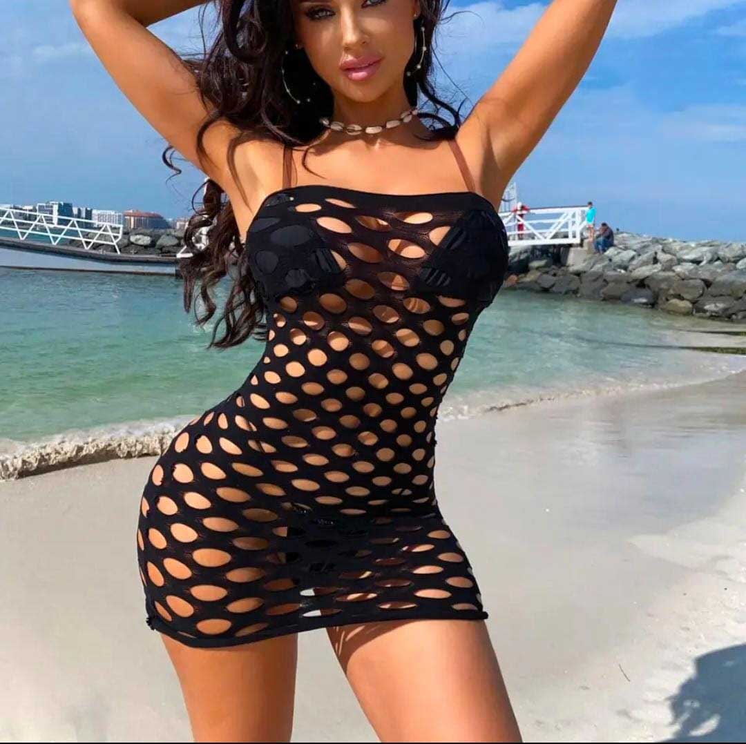 Mesh Fishnet Bodystocking Lingerie (N-T-L-97)