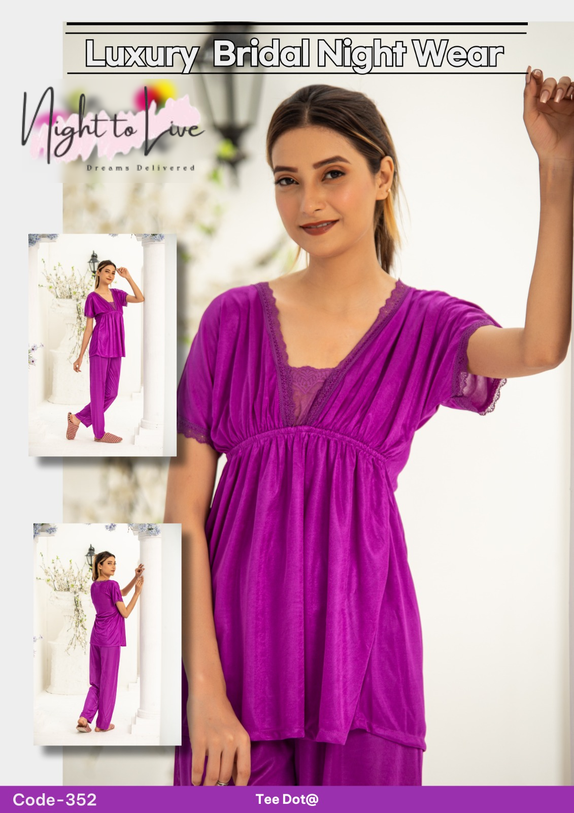 Bridal Night Wear (N-T-L-285)