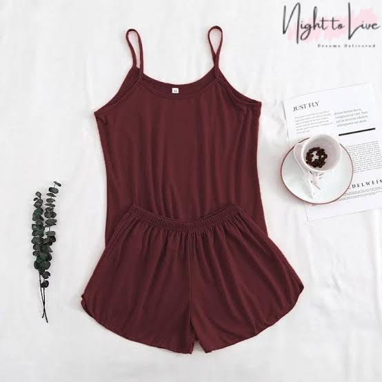 Premium Quality 2-Piece Cami Set(N-T-L-138)
