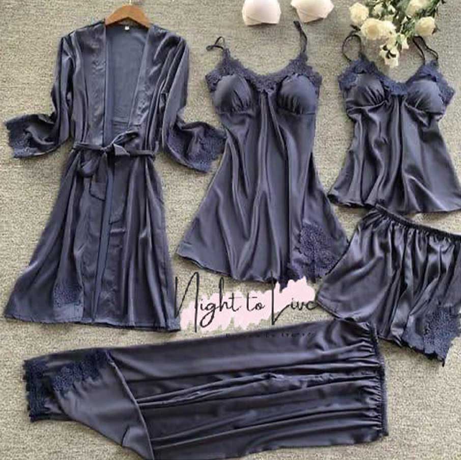 5-Piece Nightwear Set(N-T-L-126)